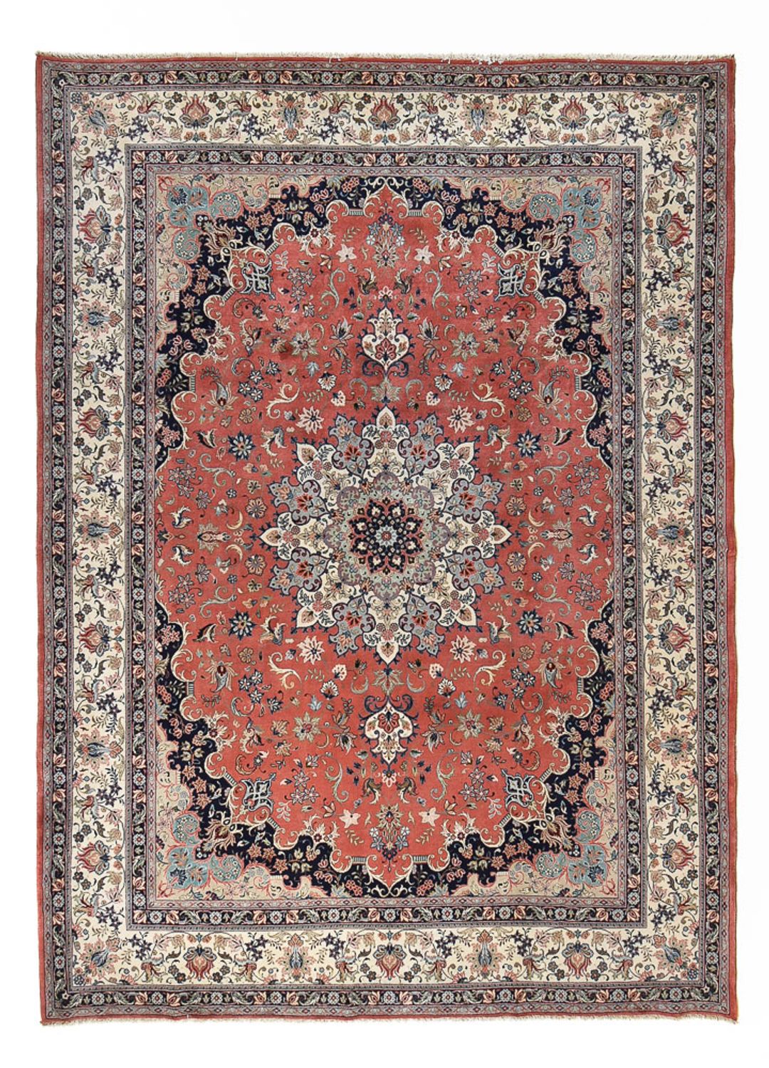 Perserteppich - Keshan - 408 x 296 cm - rost