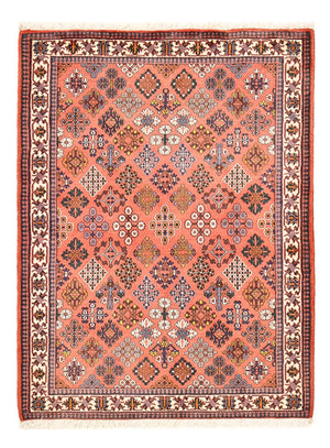 Perserteppich - Nomadic - 154 x 114 cm - hellrot