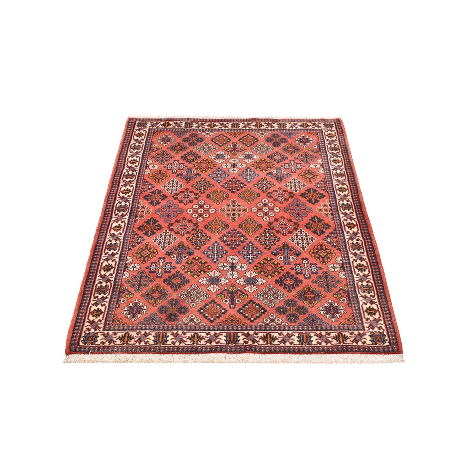 Perserteppich - Nomadic - 154 x 114 cm - hellrot
