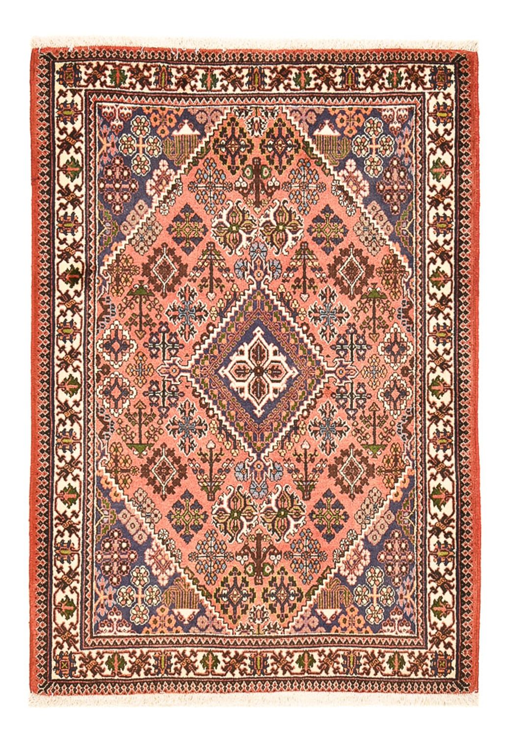 Perserteppich - Nomadic - 158 x 113 cm - hellrot