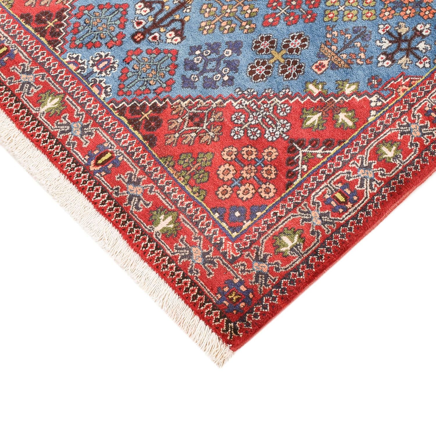 Perserteppich - Nomadic - 154 x 113 cm - mehrfarbig