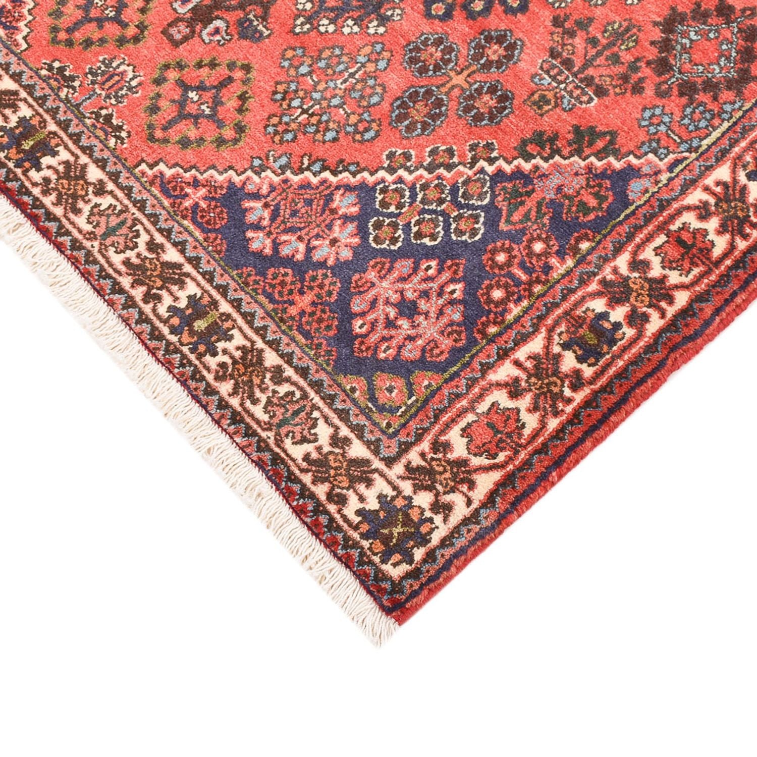 Perserteppich - Nomadic - 160 x 113 cm - hellrot