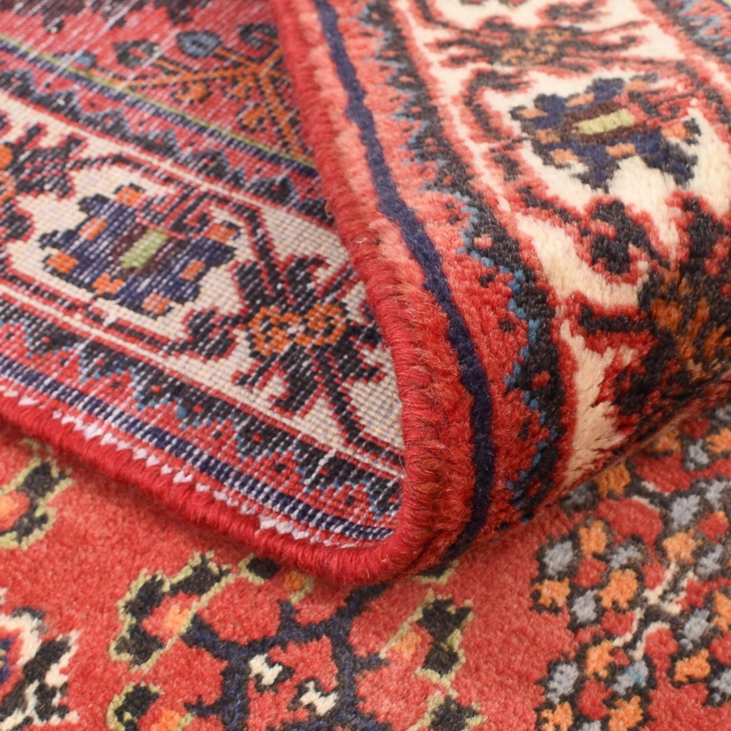 Perserteppich - Nomadic - 160 x 113 cm - hellrot