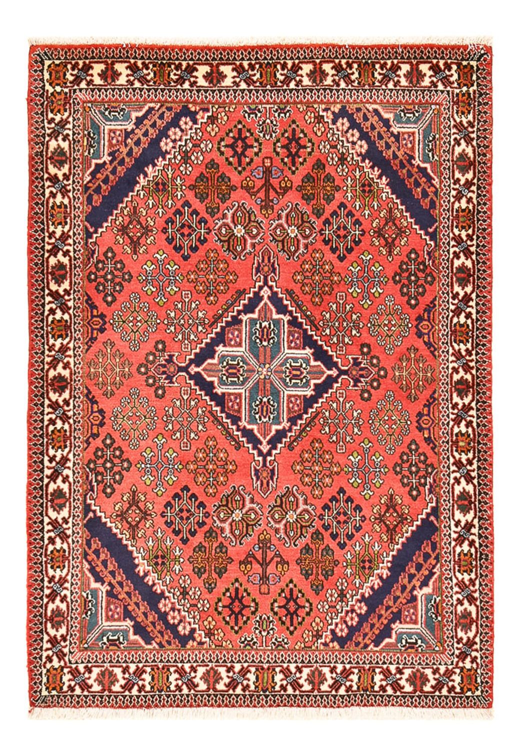 Perserteppich - Nomadic - 160 x 110 cm - hellrot