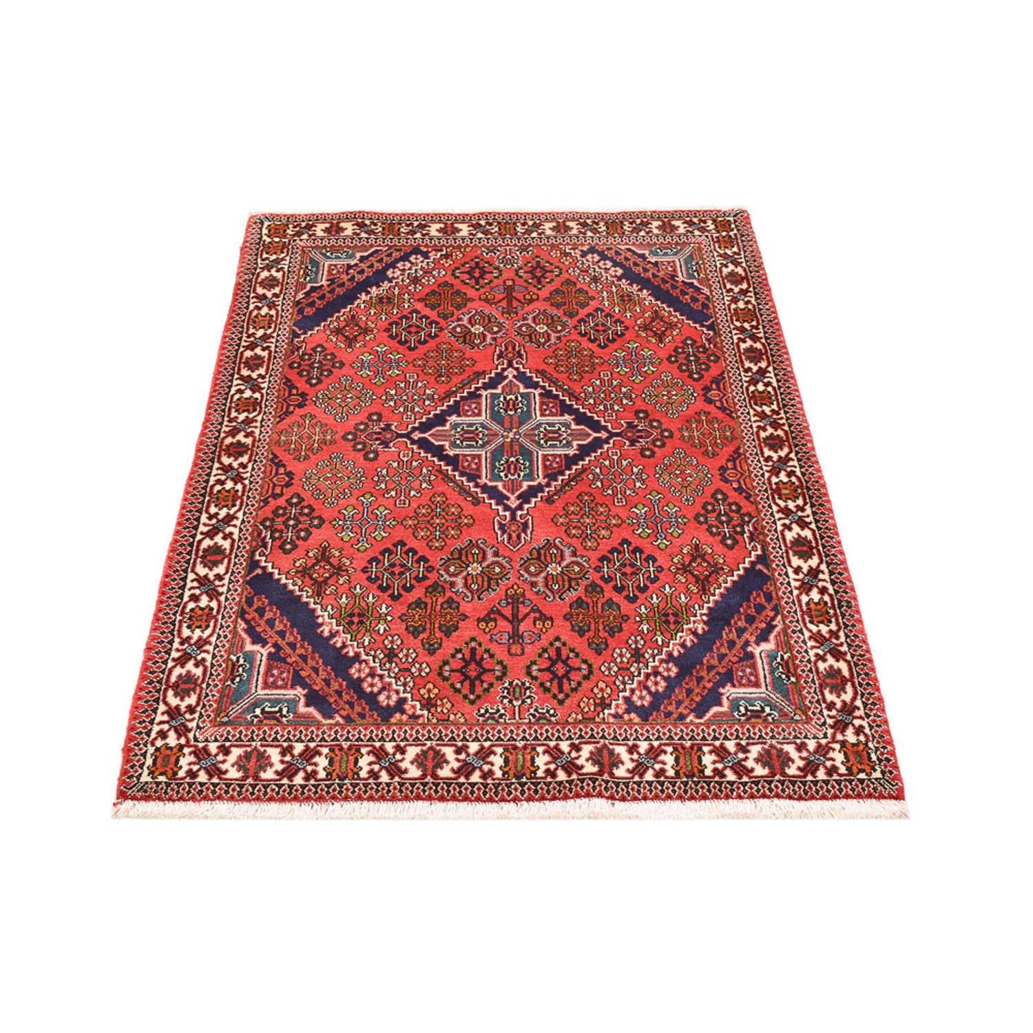 Perserteppich - Nomadic - 160 x 110 cm - hellrot