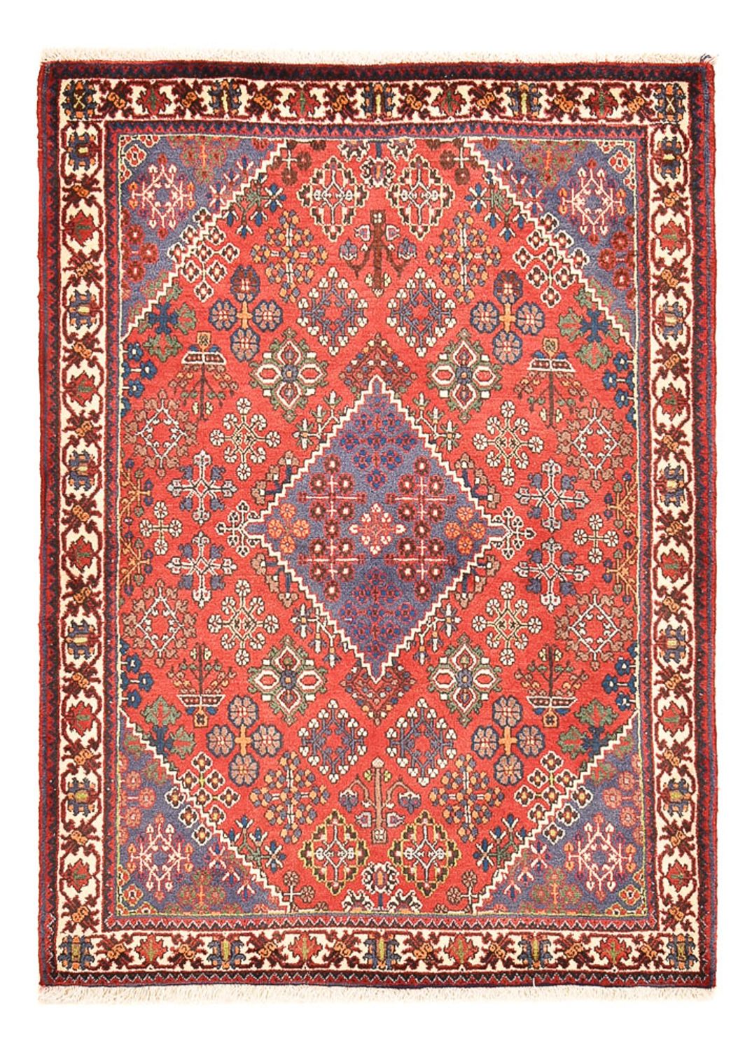 Perserteppich - Nomadic - 160 x 111 cm - hellrot