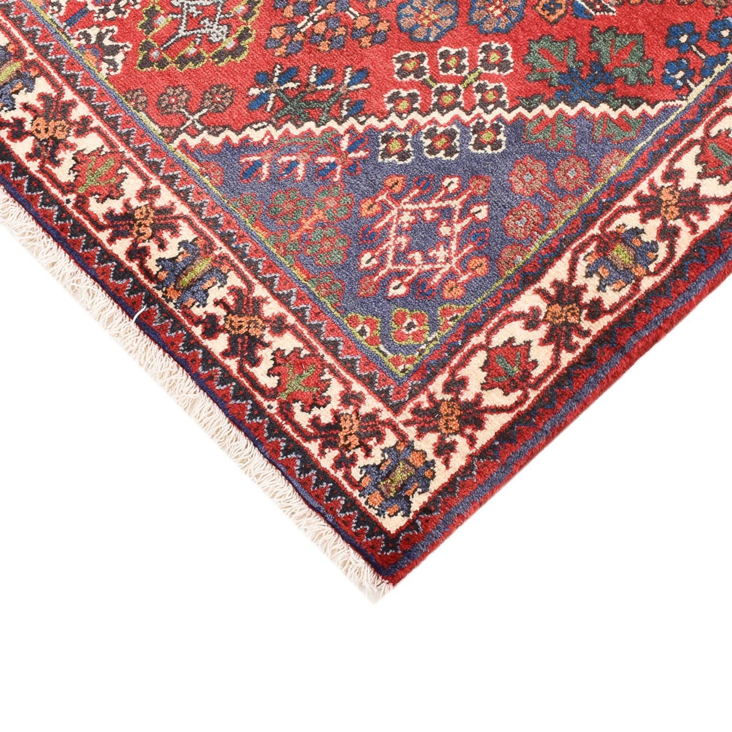 Perserteppich - Nomadic - 160 x 111 cm - hellrot