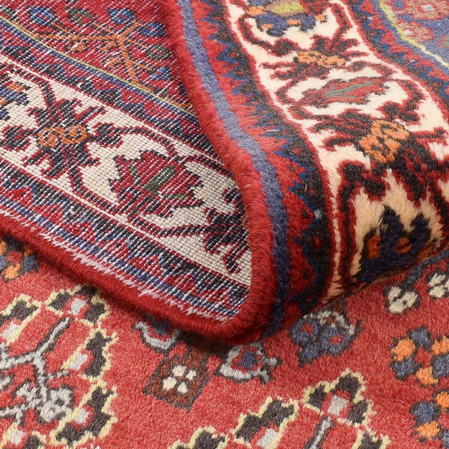 Perserteppich - Nomadic - 160 x 111 cm - hellrot