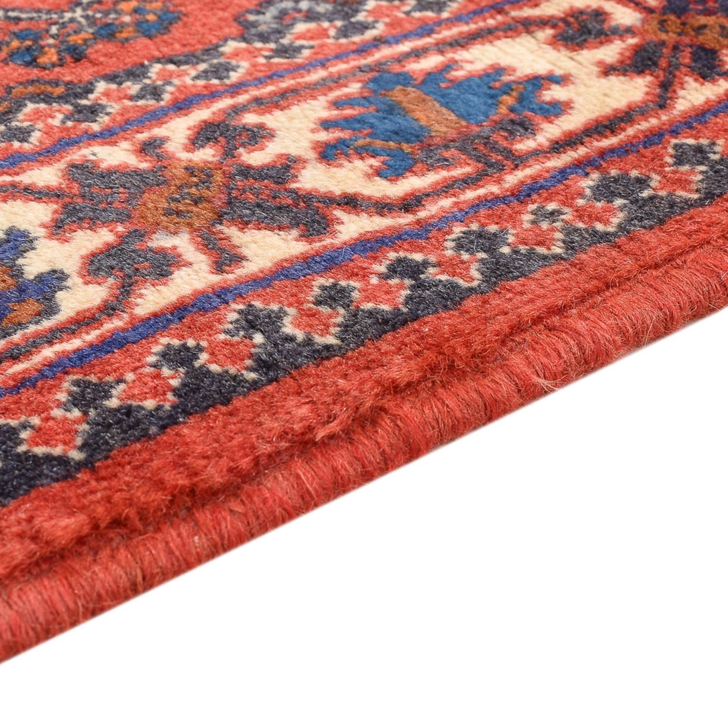Gabbeh Teppich - Kaschkuli Perser - 155 x 114 cm - hellrot