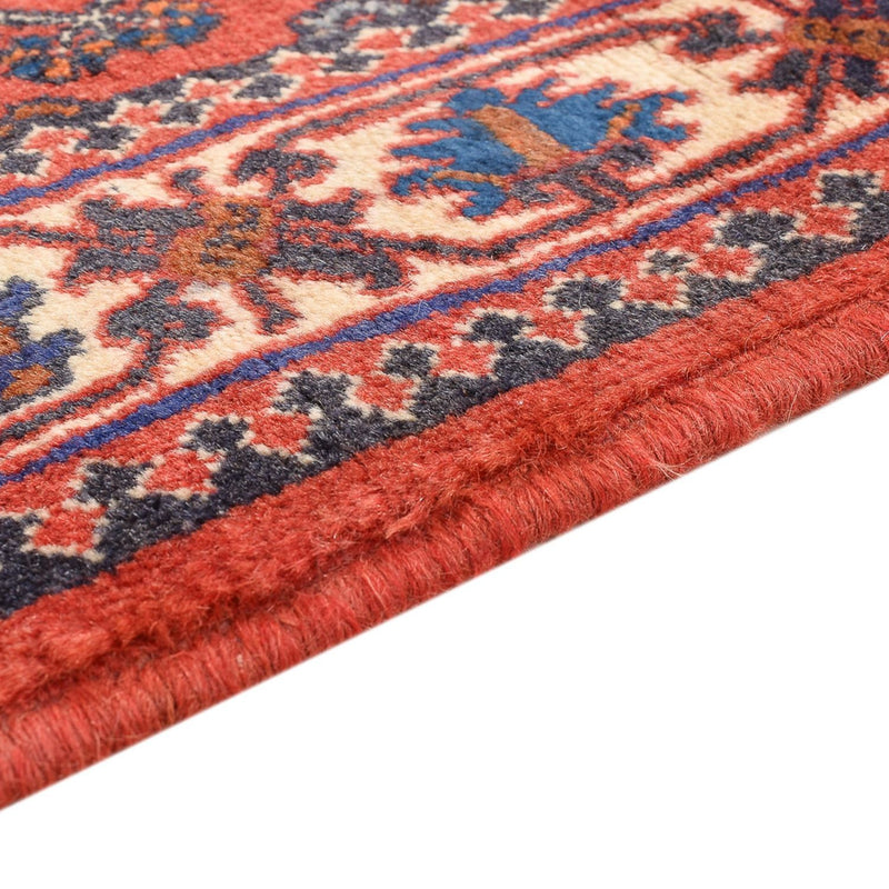 Gabbeh Teppich - Kaschkuli Perser - 155 x 114 cm - hellrot
