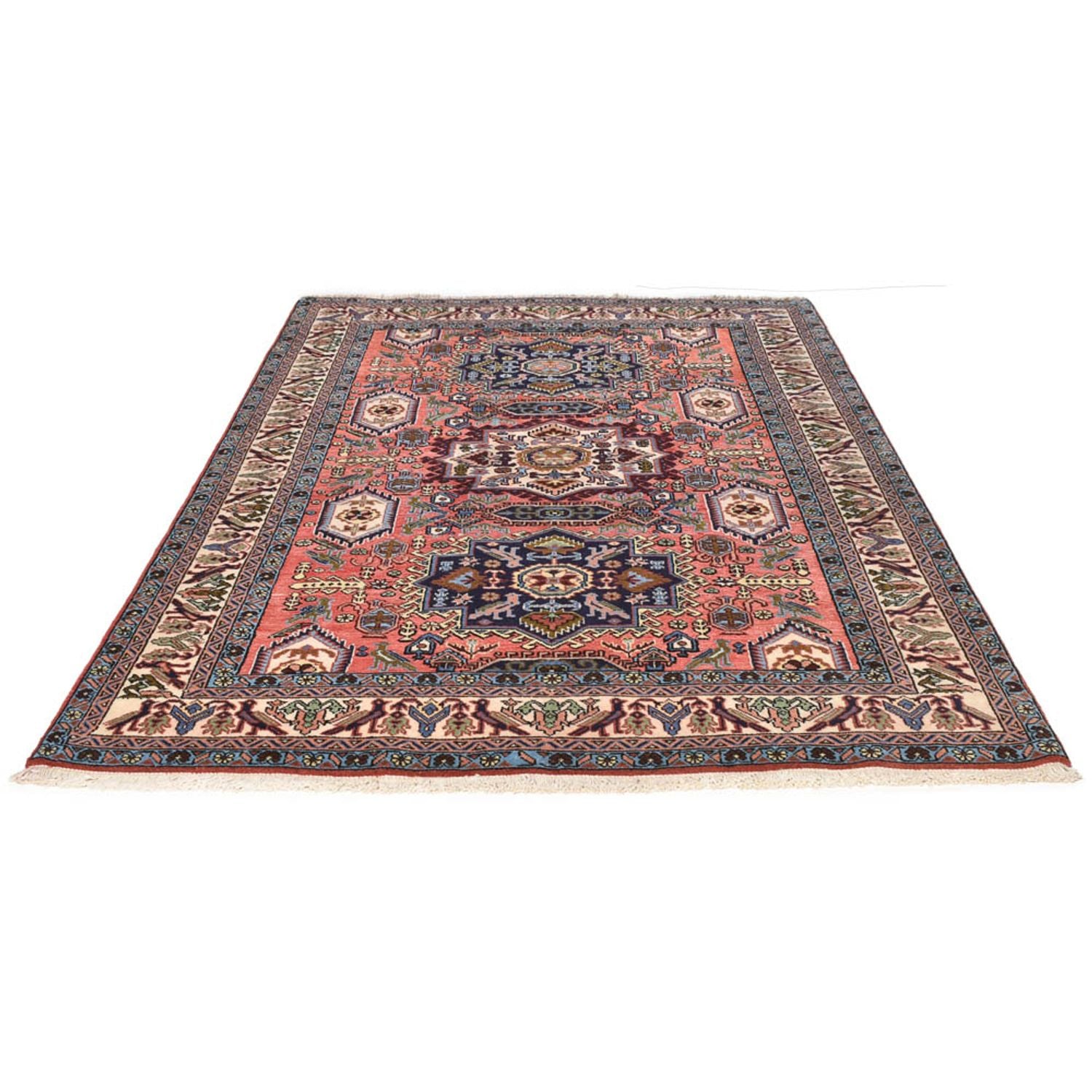 Perserteppich - Nomadic - 203 x 140 cm - lachs