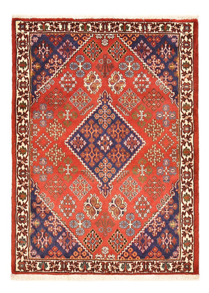 Perserteppich - Nomadic - 156 x 110 cm - hellrot