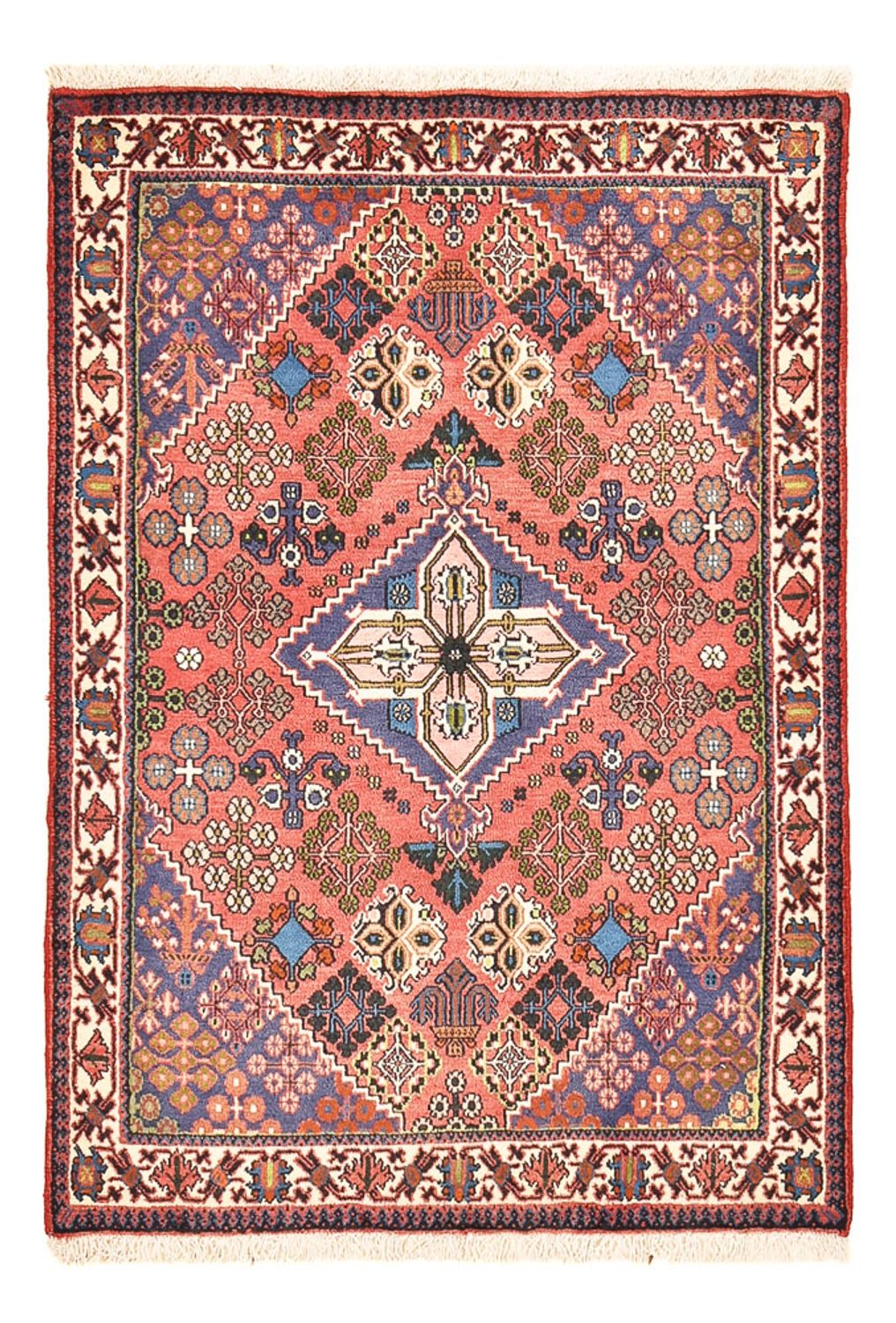 Perserteppich - Nomadic - 154 x 104 cm - mehrfarbig