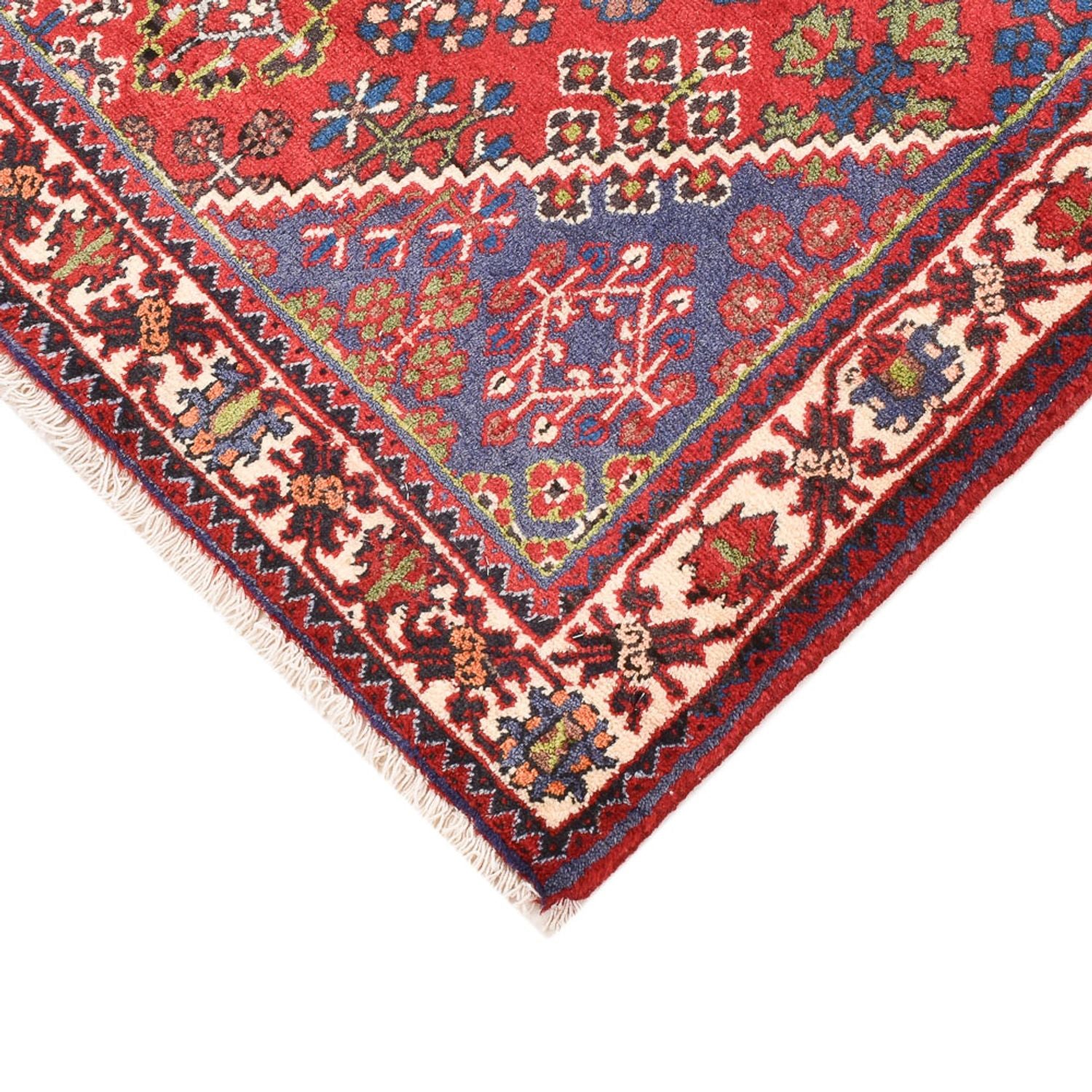 Perserteppich - Nomadic - 160 x 112 cm - mehrfarbig