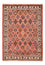 Perserteppich - Nomadic - 165 x 116 cm - hellrot