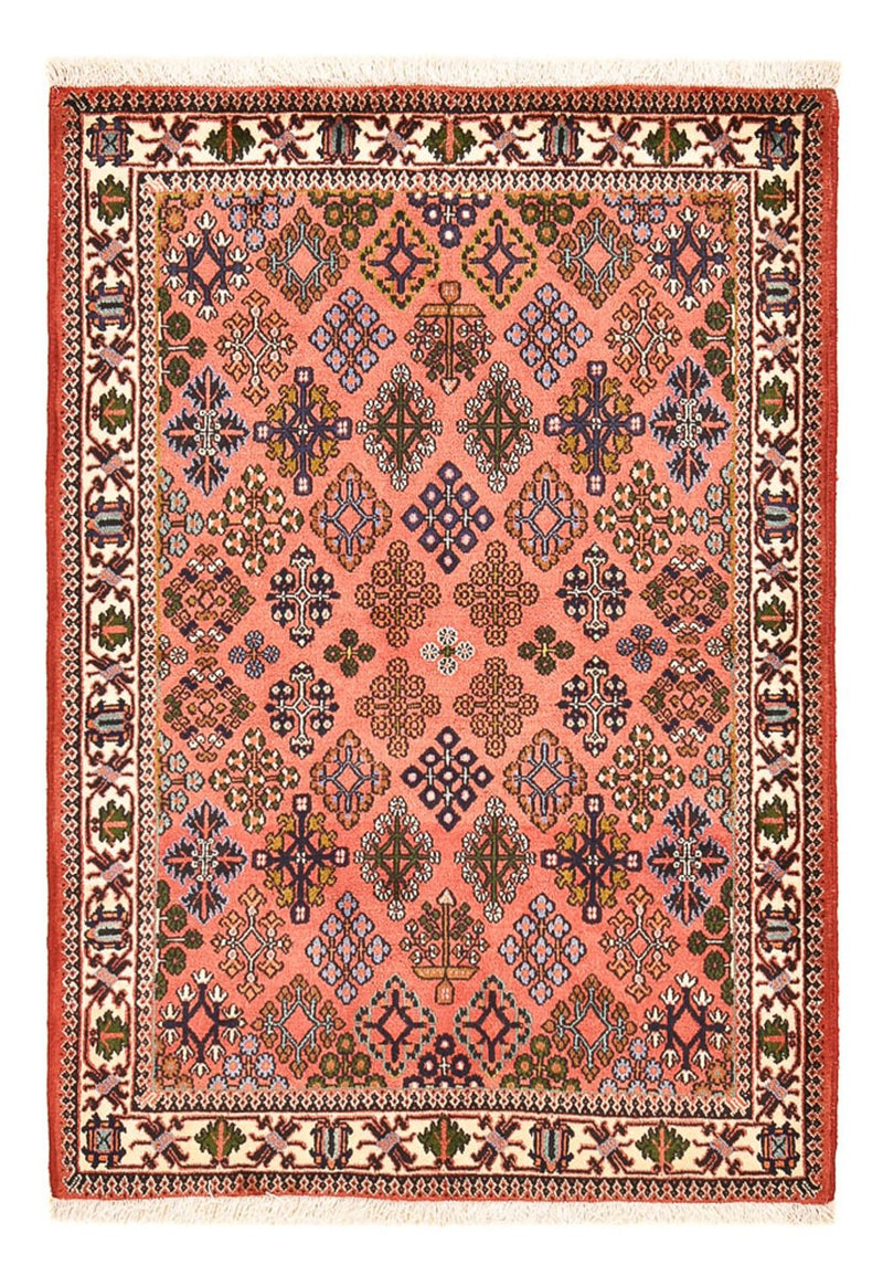 Perserteppich - Nomadic - 165 x 116 cm - hellrot