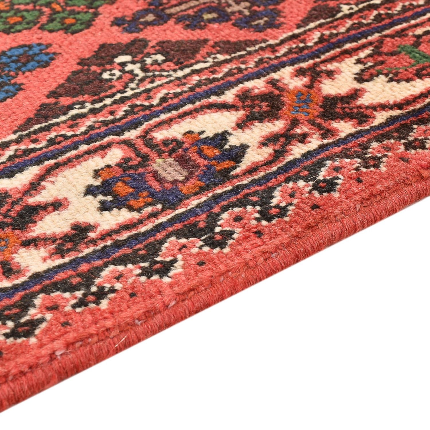 Perserteppich - Nomadic - 161 x 110 cm - hellrot