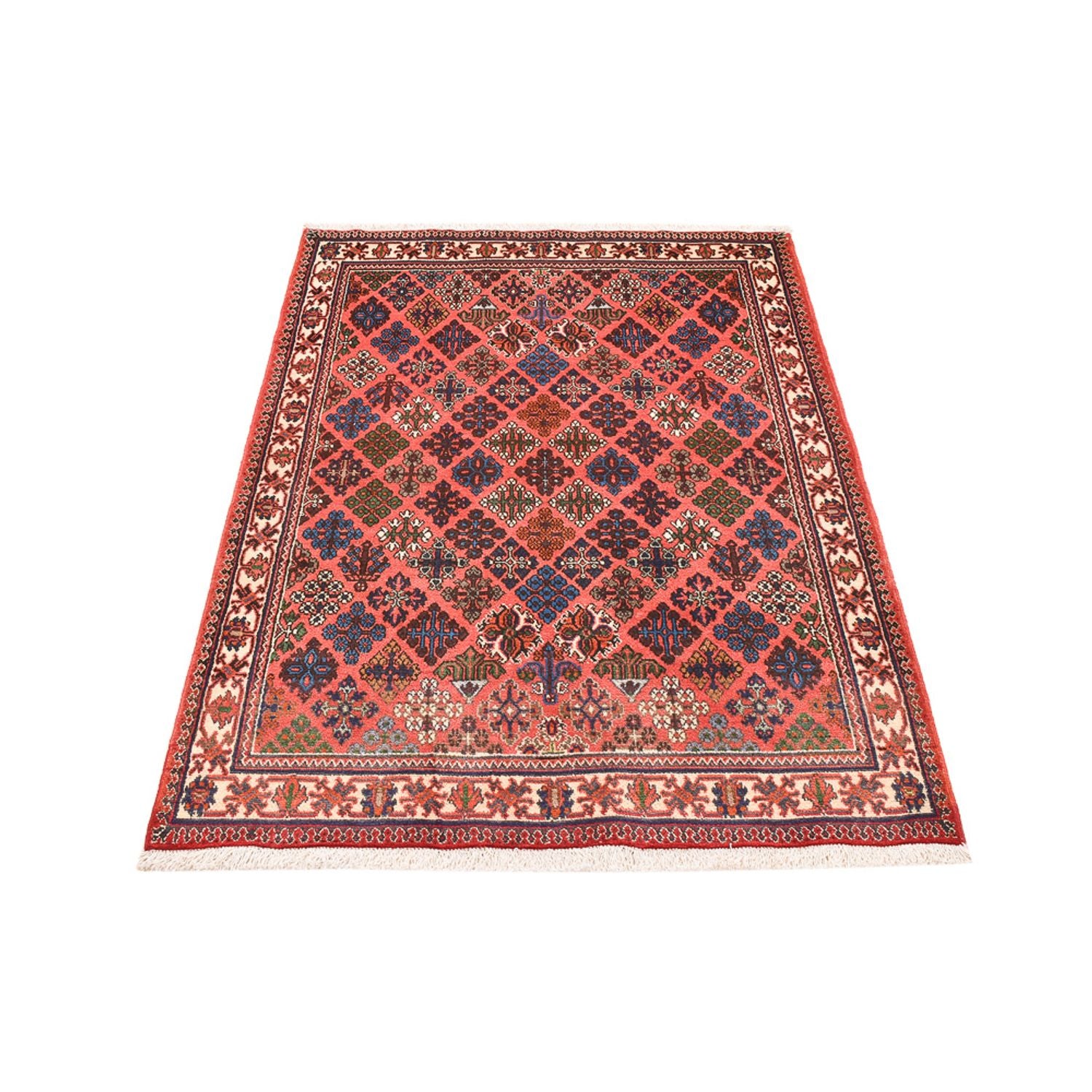 Perserteppich - Nomadic - 161 x 110 cm - hellrot