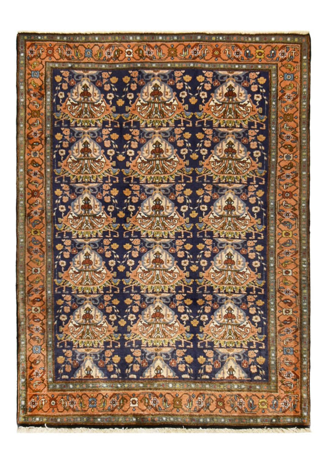 Perserteppich - Nomadic - 190 x 138 cm - mehrfarbig