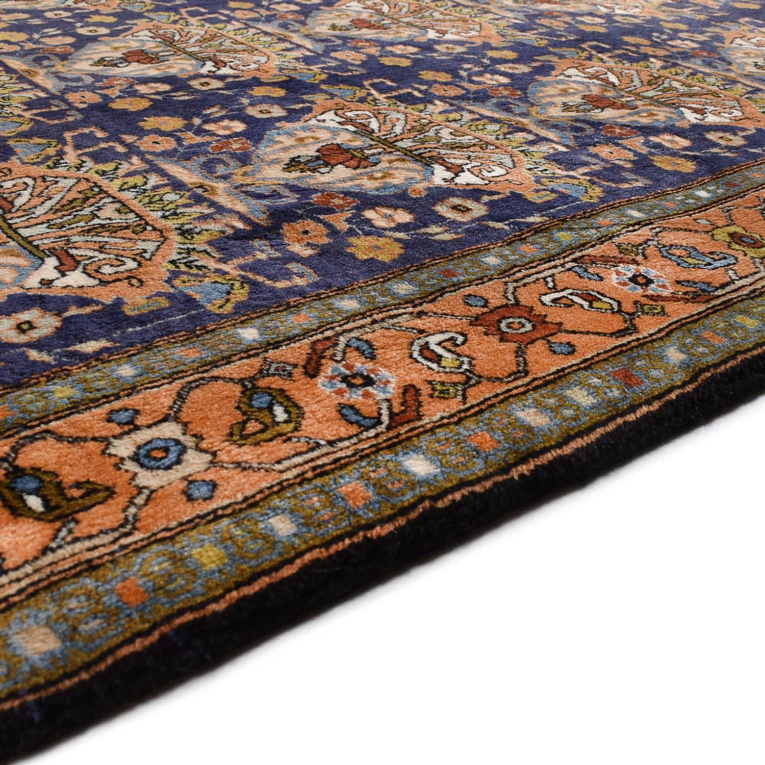 Perserteppich - Nomadic - 190 x 138 cm - mehrfarbig