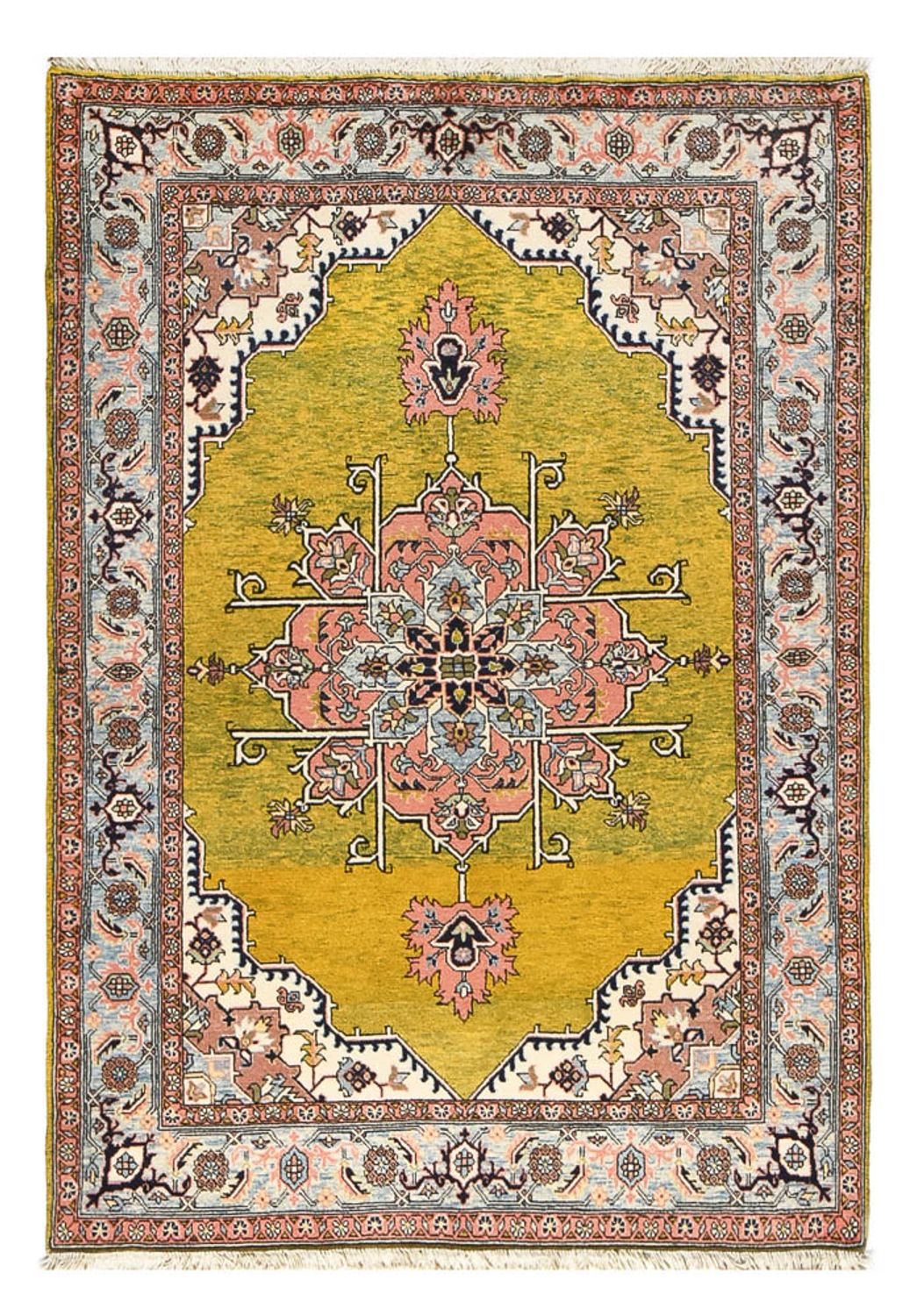 Perserteppich - Nomadic - 202 x 140 cm - mehrfarbig