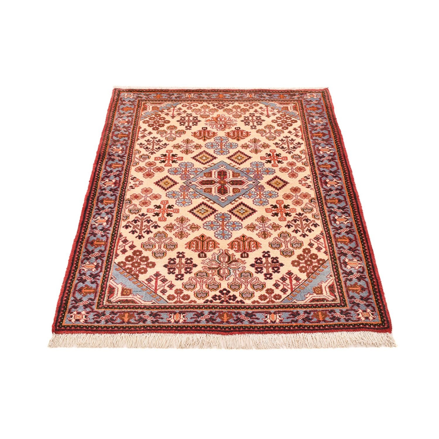 Perserteppich - Nomadic - 156 x 108 cm - hellrot