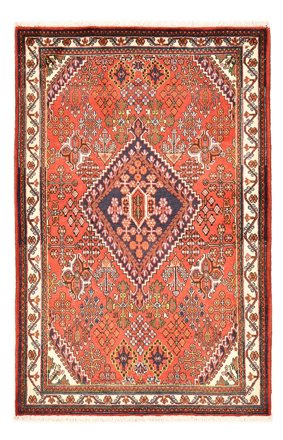 Perserteppich - Nomadic - 162 x 109 cm - mehrfarbig