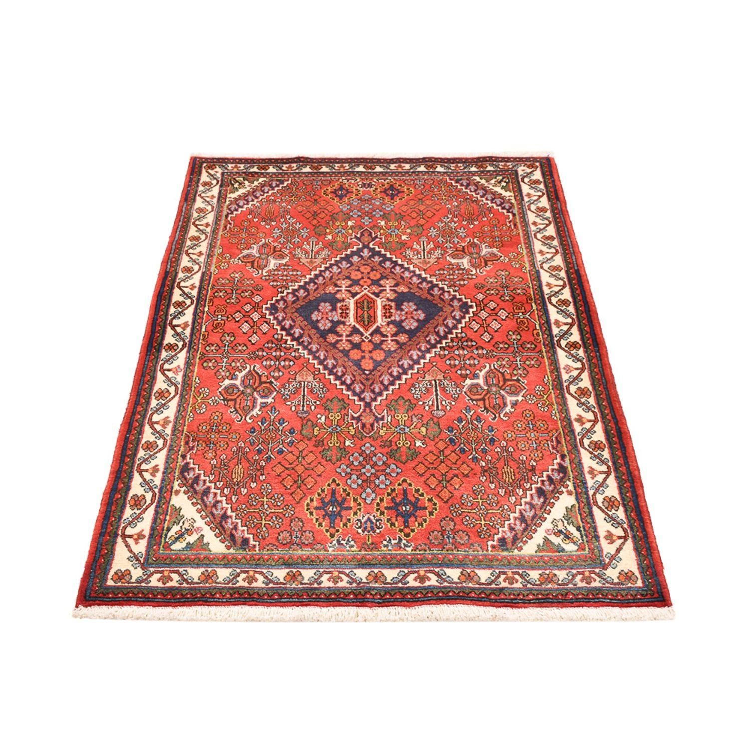 Perserteppich - Nomadic - 162 x 109 cm - mehrfarbig