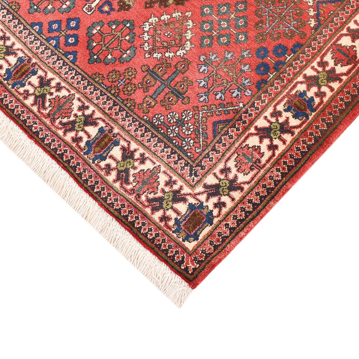 Perserteppich - Nomadic - 167 x 112 cm - rot