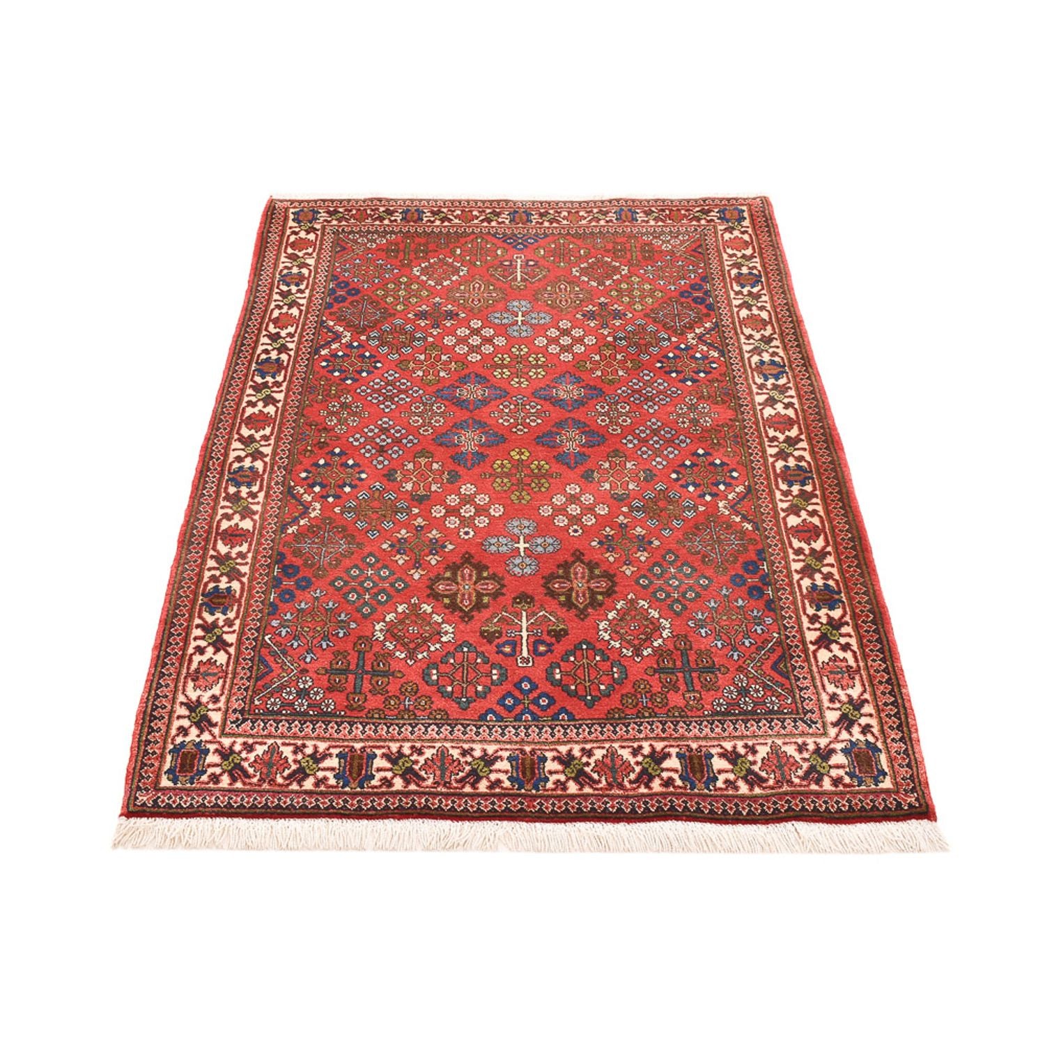 Perserteppich - Nomadic - 167 x 112 cm - rot