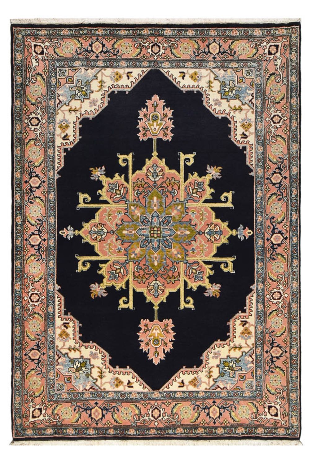 Perserteppich - Nomadic - 218 x 150 cm - dunkelblau