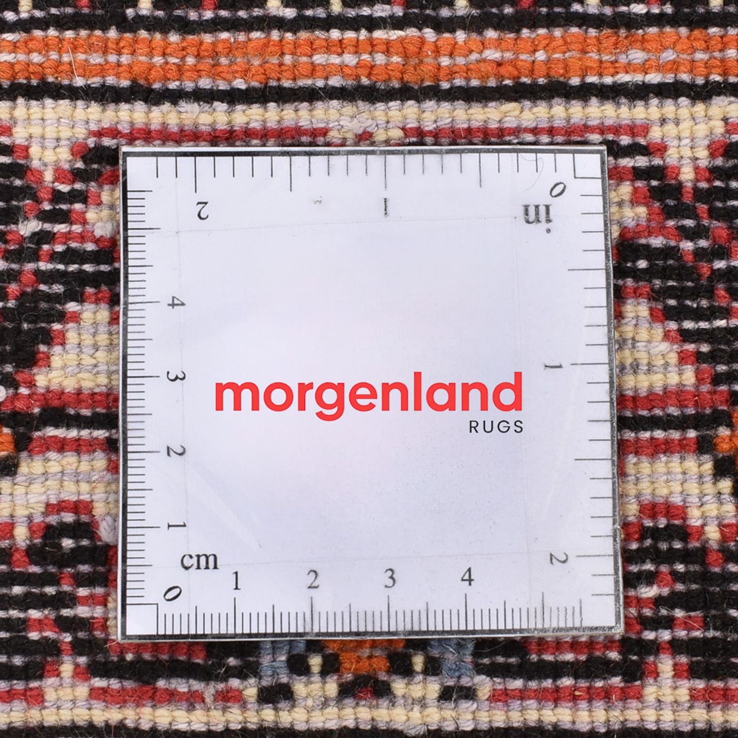 Perserteppich - Nomadic - 146 x 114 cm - mehrfarbig