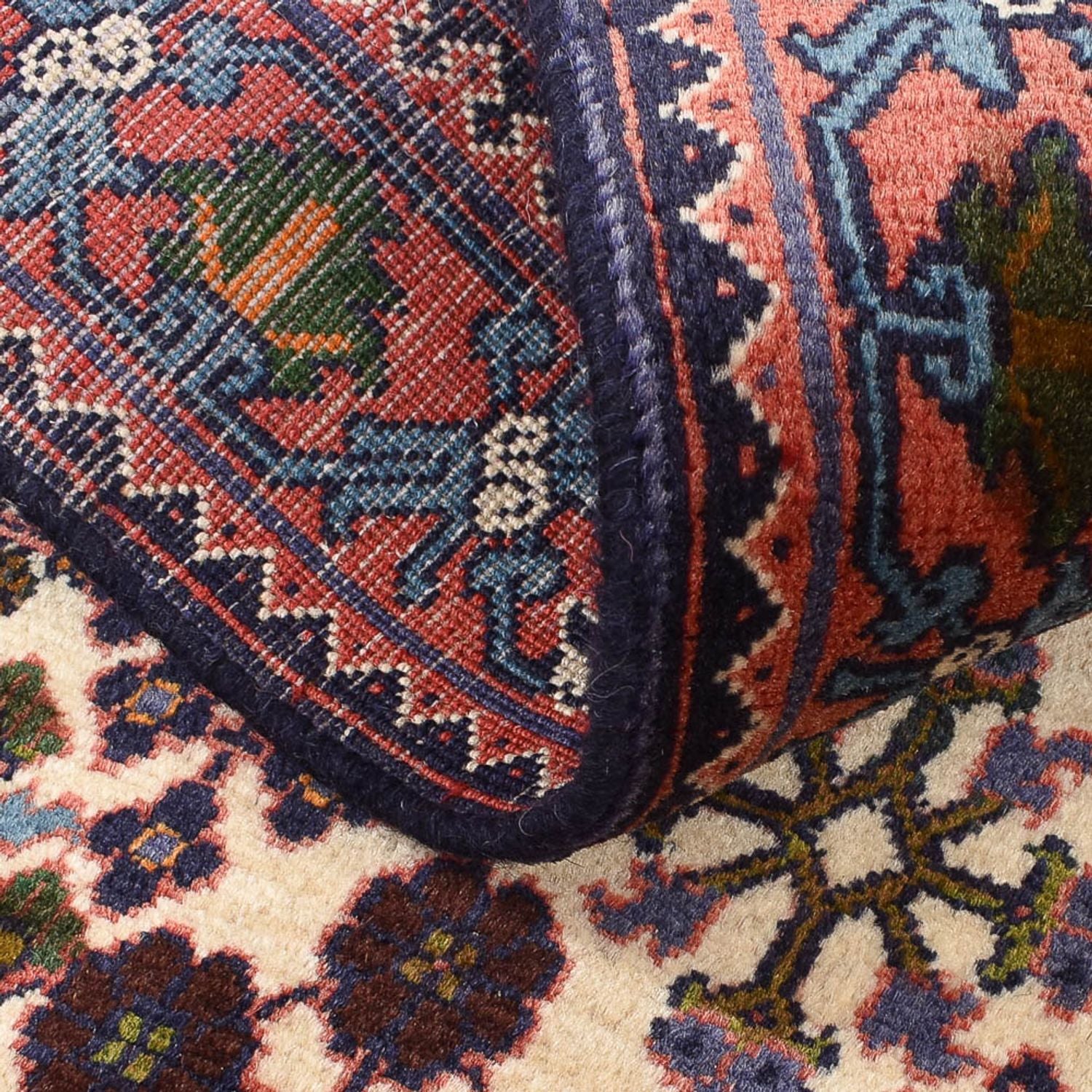 Perserteppich - Nomadic - 160 x 108 cm - mehrfarbig