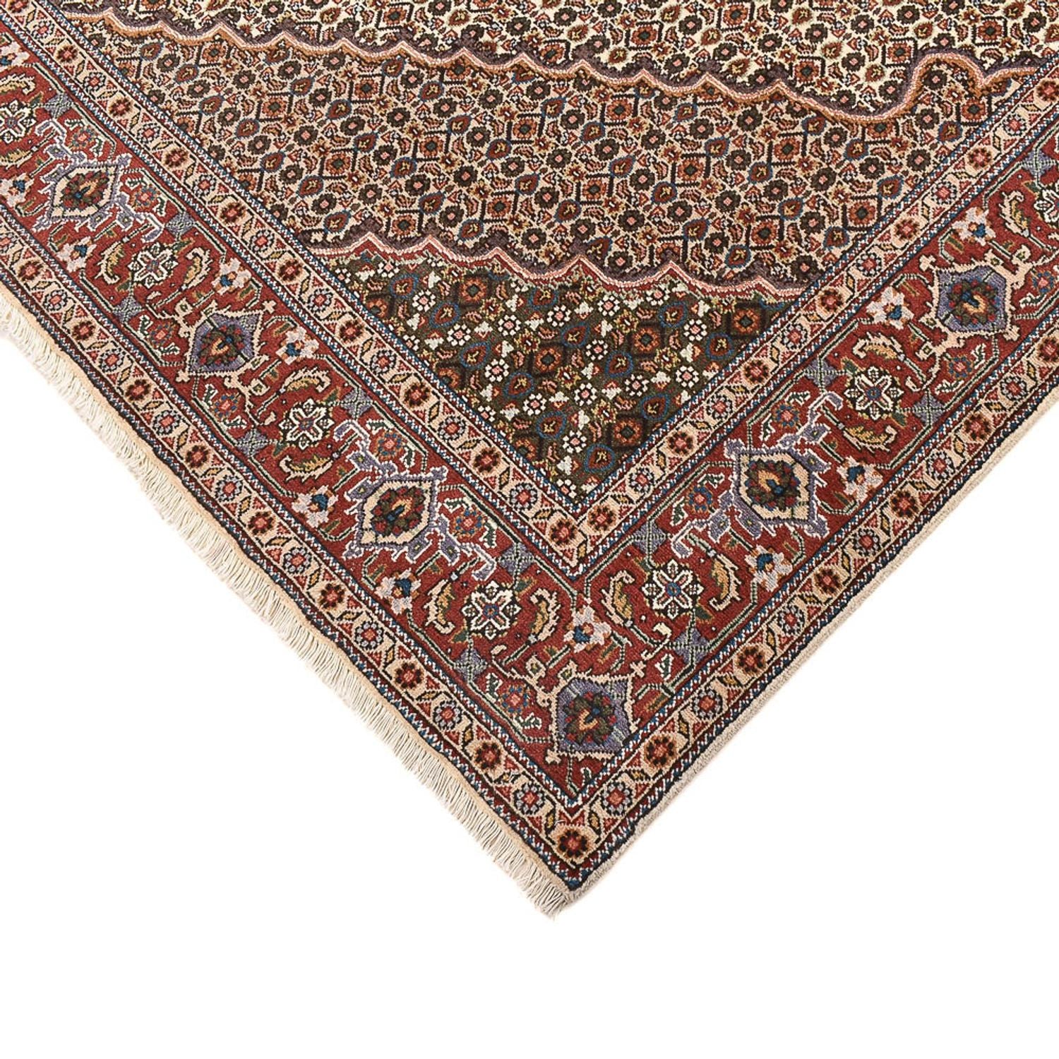 Perserteppich - Täbriz - Royal quadratisch  - 204 x 196 cm - braun