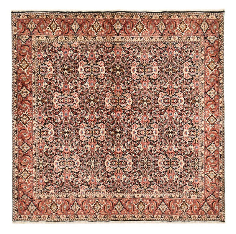 Perserteppich - Bidjar quadratisch  - 302 x 300 cm - rost