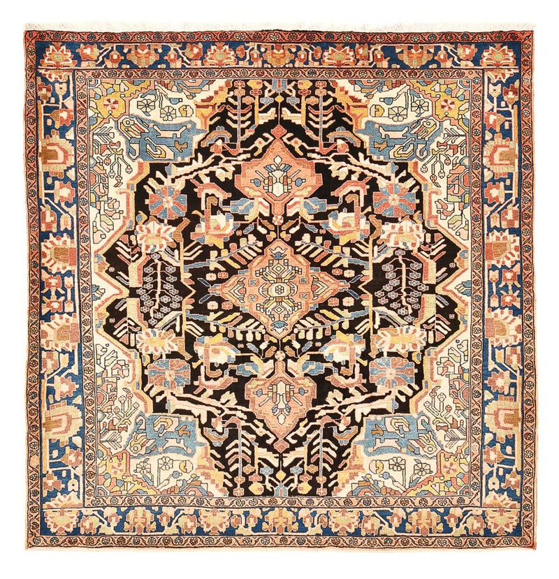 Perserteppich - Nomadic quadratisch  - 206 x 203 cm - mehrfarbig
