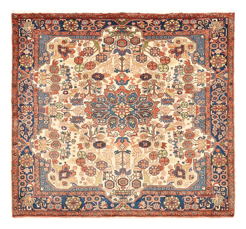 Perserteppich - Nomadic quadratisch  - 200 x 184 cm - mehrfarbig