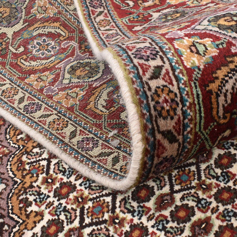 Perserteppich - Täbriz - Royal quadratisch  - 205 x 204 cm - hellbraun