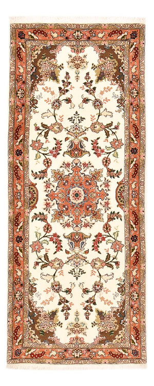 Läufer Perser - Täbriz - Royal - 205 x 82 cm - mehrfarbig