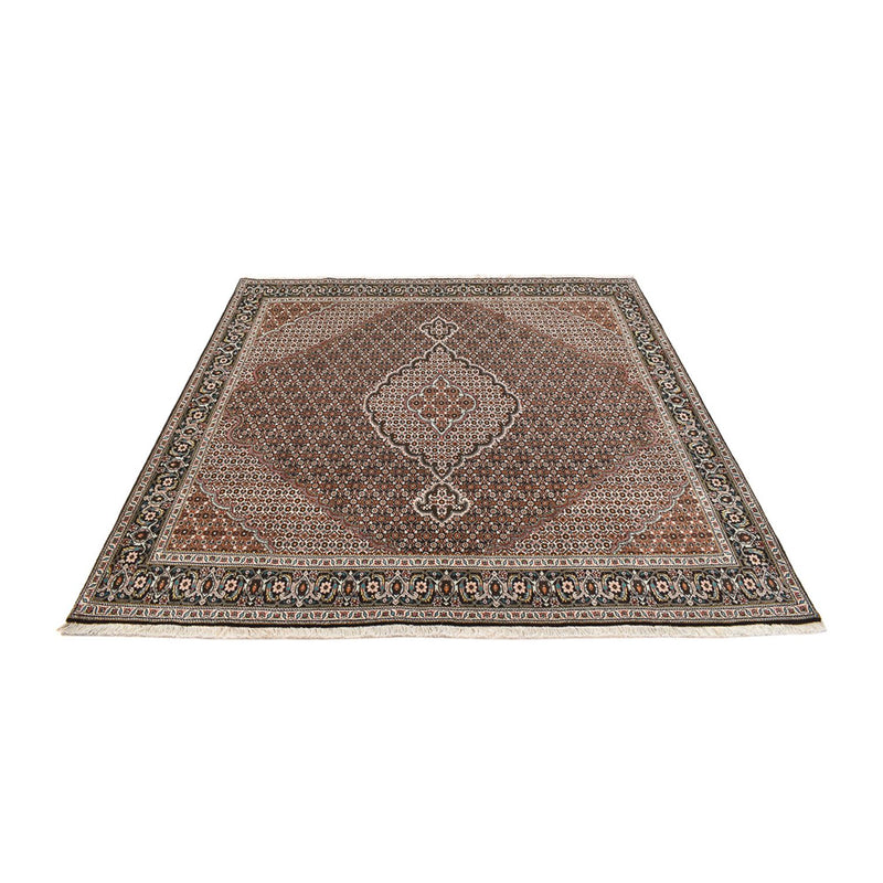 Perserteppich - Täbriz - Royal quadratisch  - 208 x 204 cm - braun