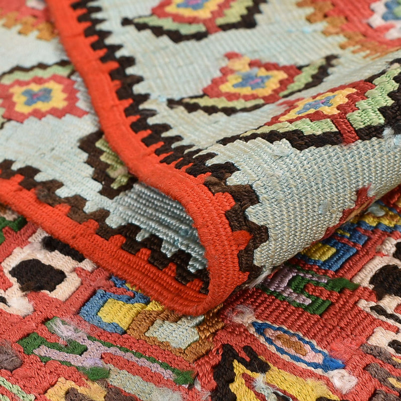 Kelim Teppich - Oriental - 258 x 160 cm - hellrot
