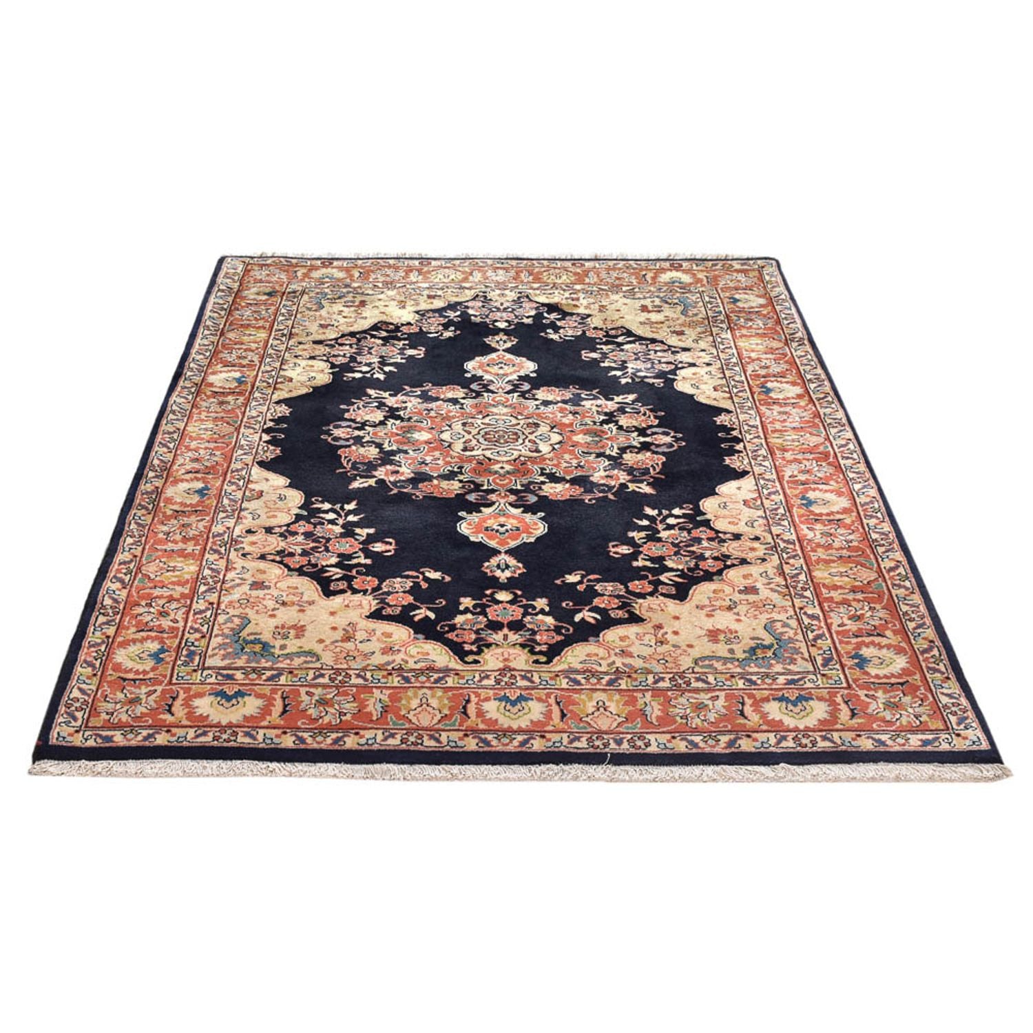 Perserteppich - Classic - 208 x 138 cm - dunkelblau