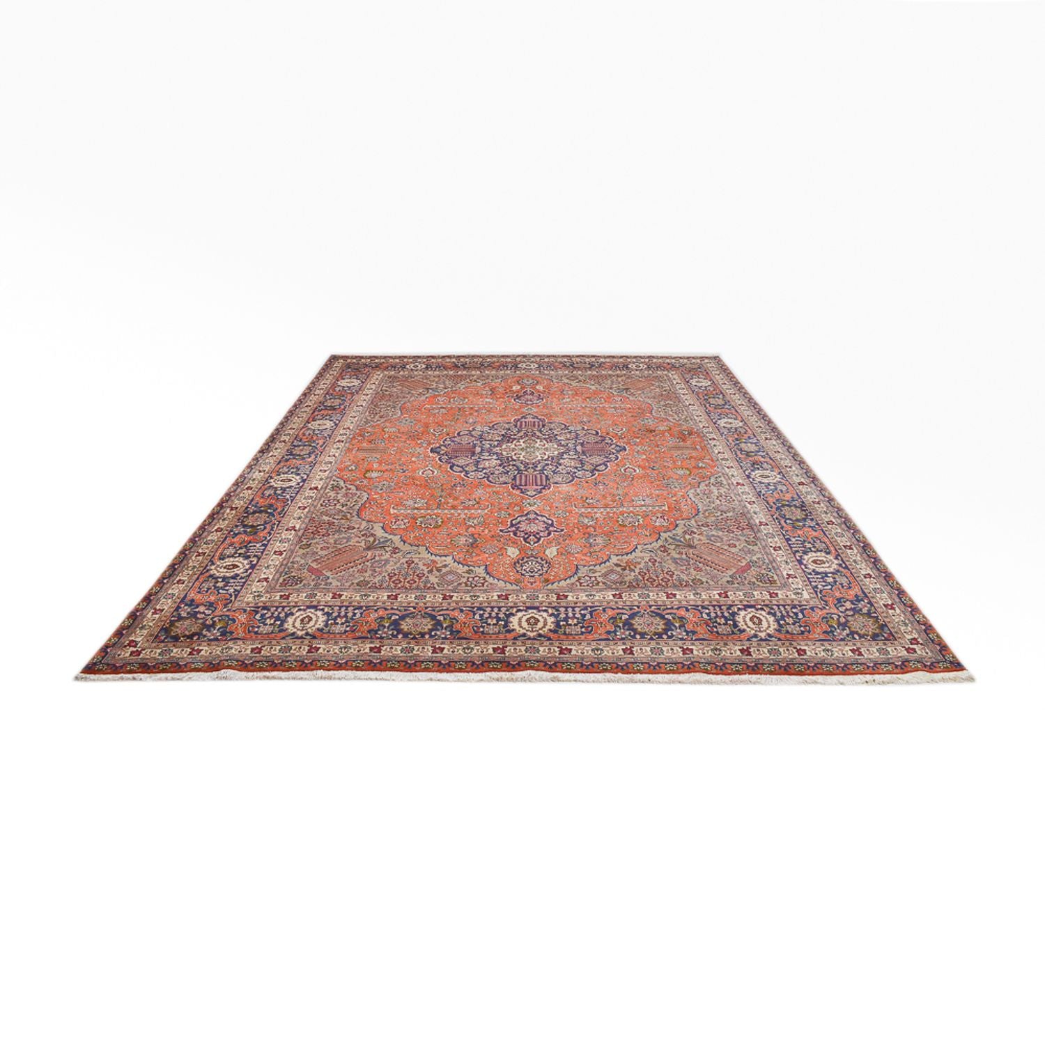Perserteppich - Täbriz - Royal - 397 x 300 cm - orange