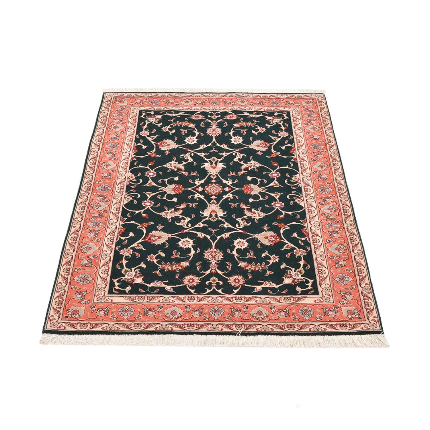 Perserteppich - Täbriz - Royal - 145 x 100 cm - dunkelblau