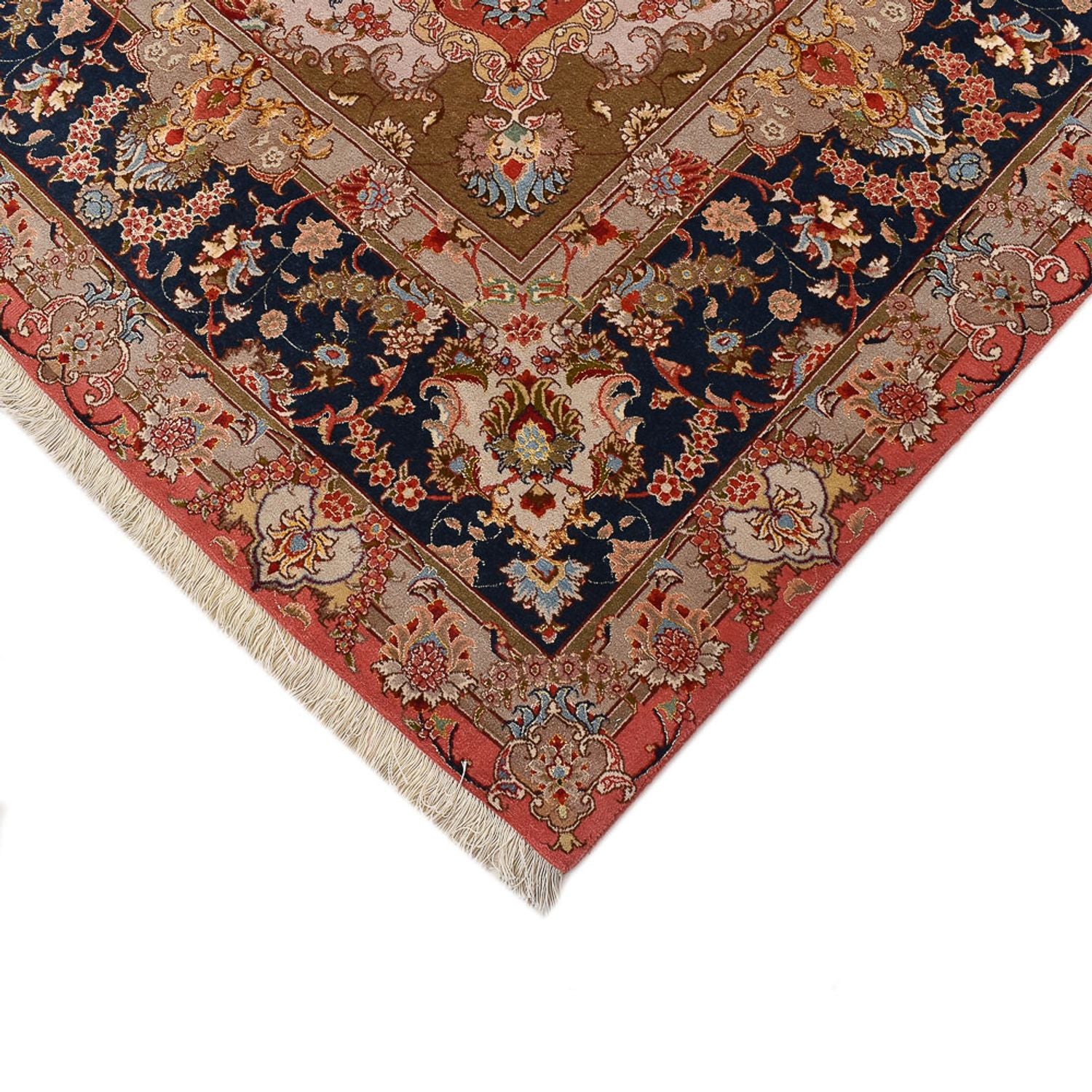 Perserteppich - Täbriz - Royal - 348 x 246 cm - hellrot
