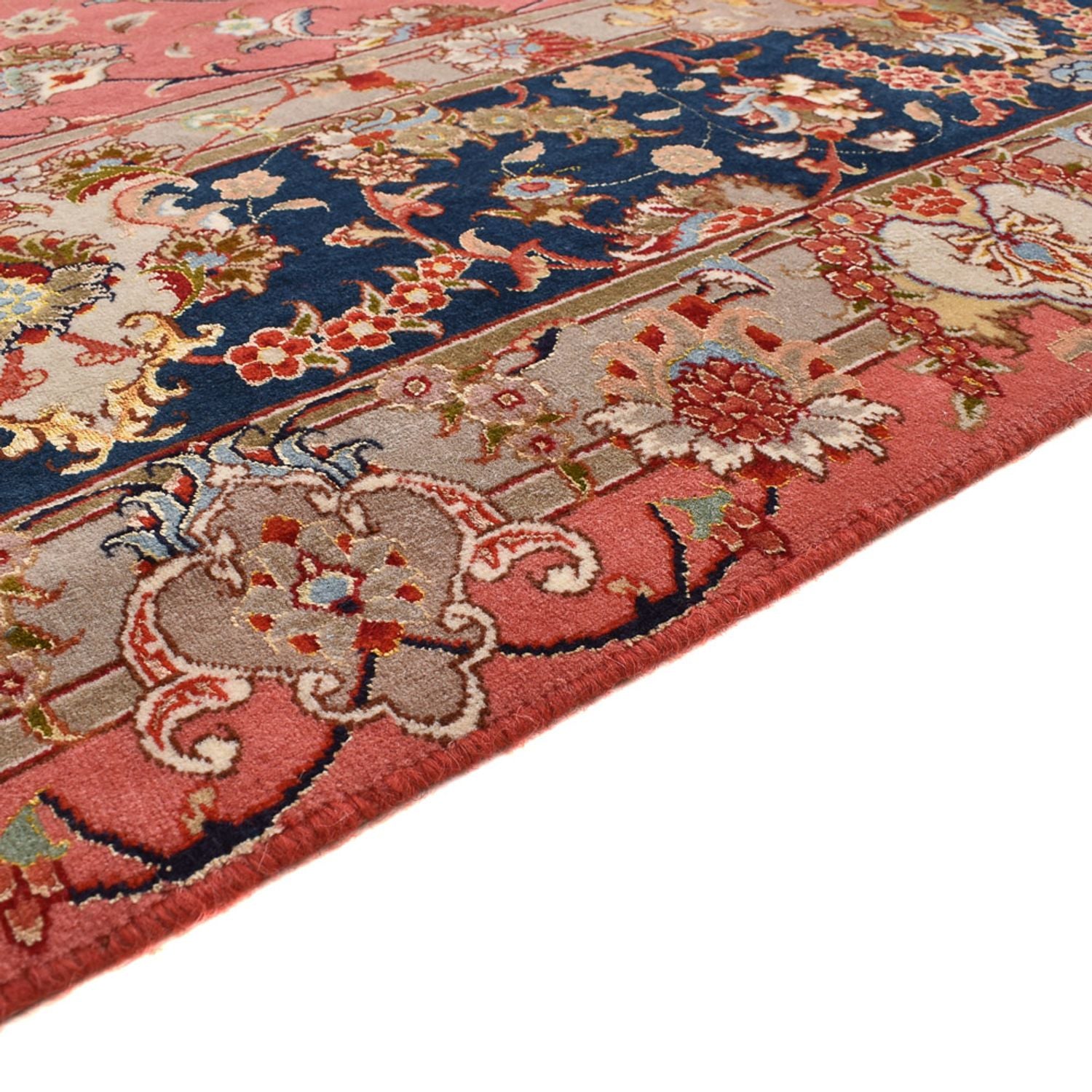 Perserteppich - Täbriz - Royal - 348 x 246 cm - hellrot
