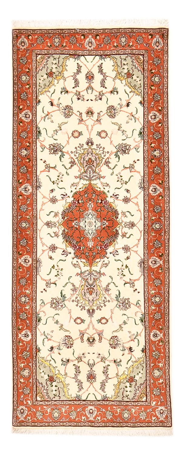 Läufer Perser - Täbriz - Royal - 206 x 80 cm - mehrfarbig