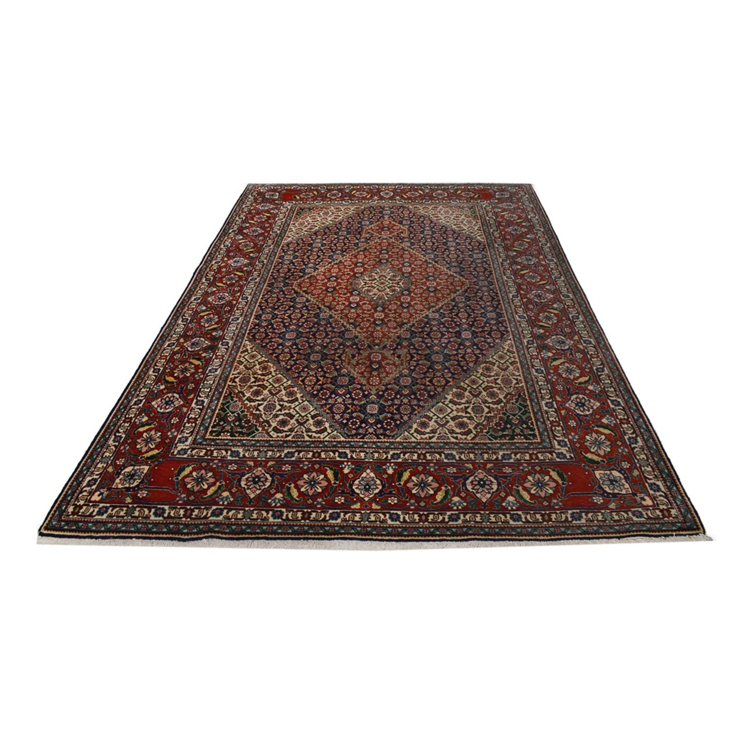 Perserteppich - Täbriz - Royal - 300 x 200 cm - dunkelbraun