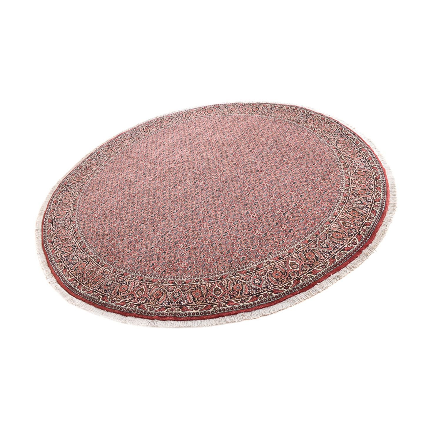 Perserteppich - Bidjar rund  - 255 x 255 cm - rost