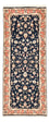 Läufer Perser - Täbriz - Royal - 191 x 78 cm - dunkelblau